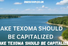 Lake Texoma Should Be Capitalized