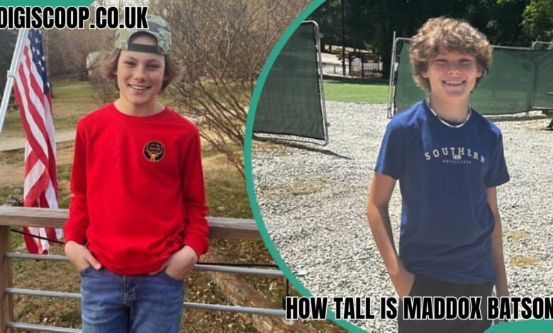 How Tall Is Maddox Batson