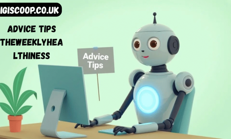 advice tips theweeklyhealthiness